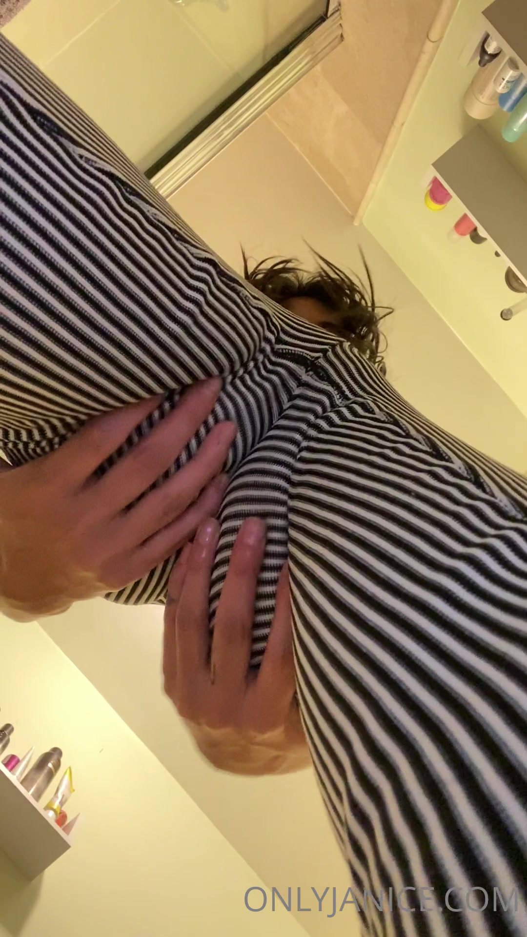 Getting Ready For Bed And Thought I Looked Cute In My Reflection