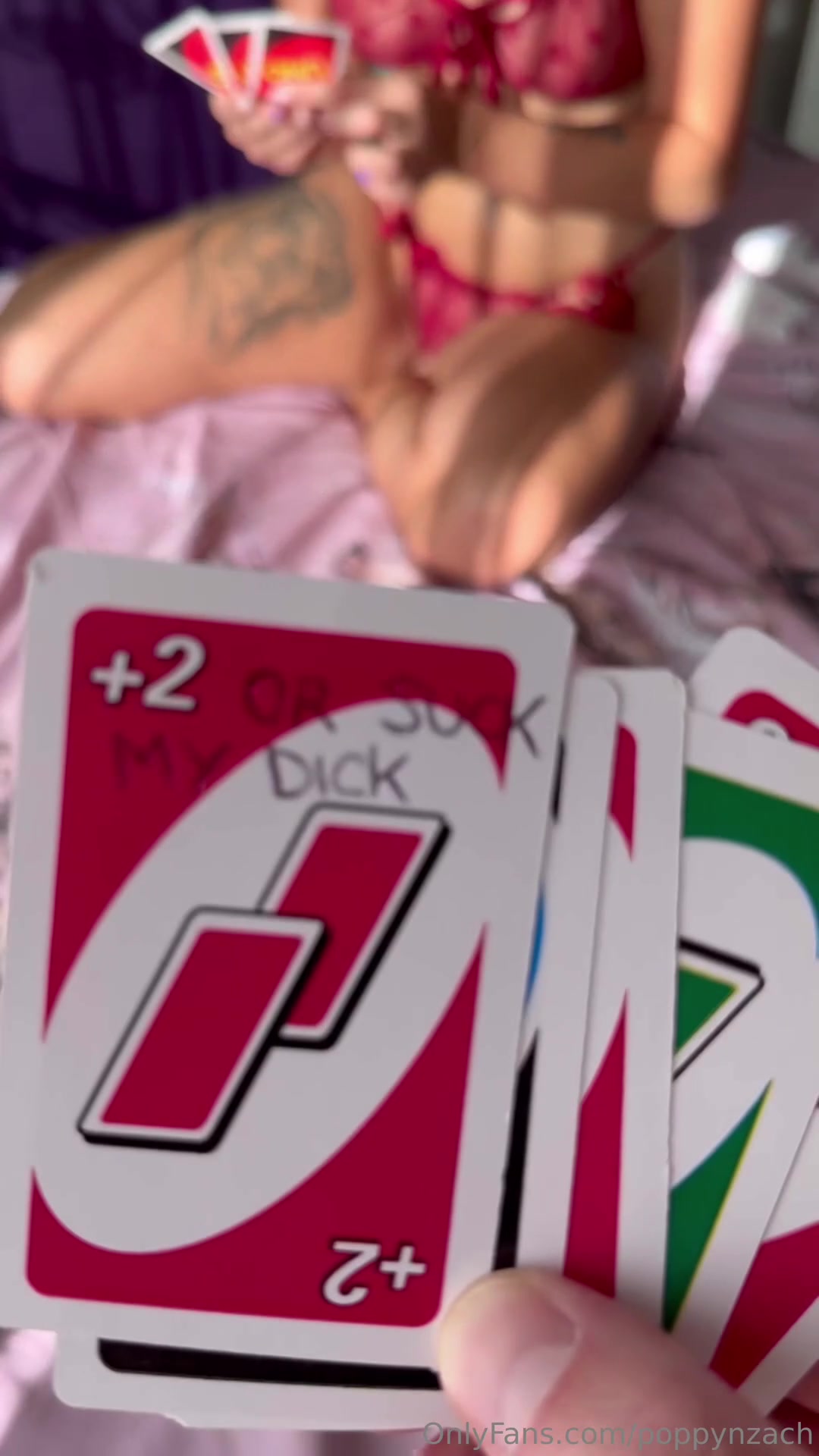 I Proposed The Game "Strip Uno" Safe To Say He Loved It And I Got Myself A Big Facial!