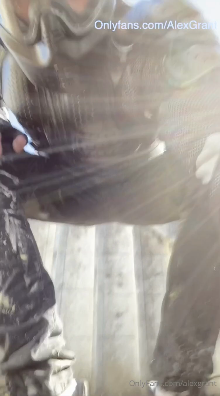 Paintball Arena Jerking Off And Cumming In My Paintball Gear