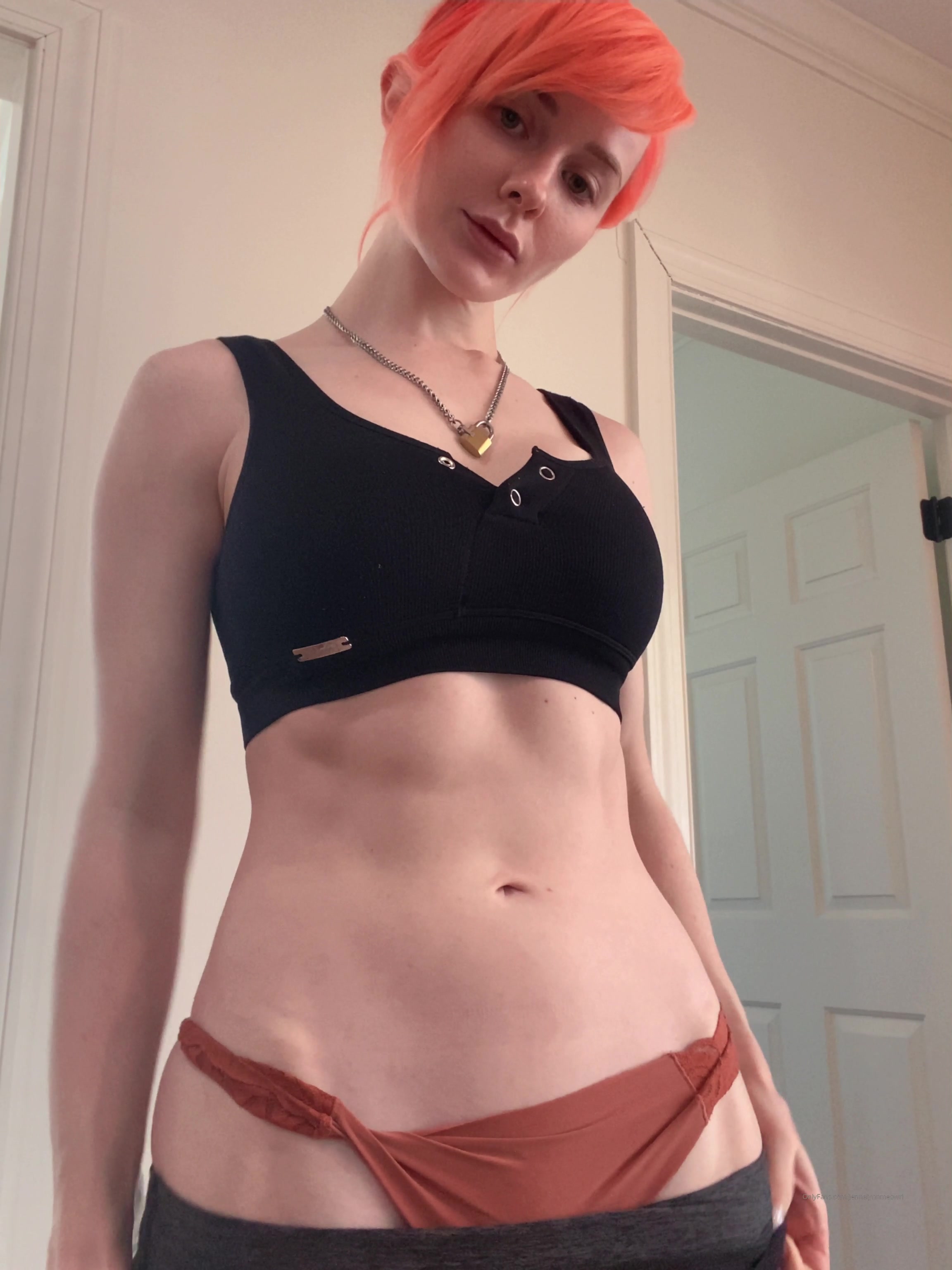 No Makeup Flexing Video :)