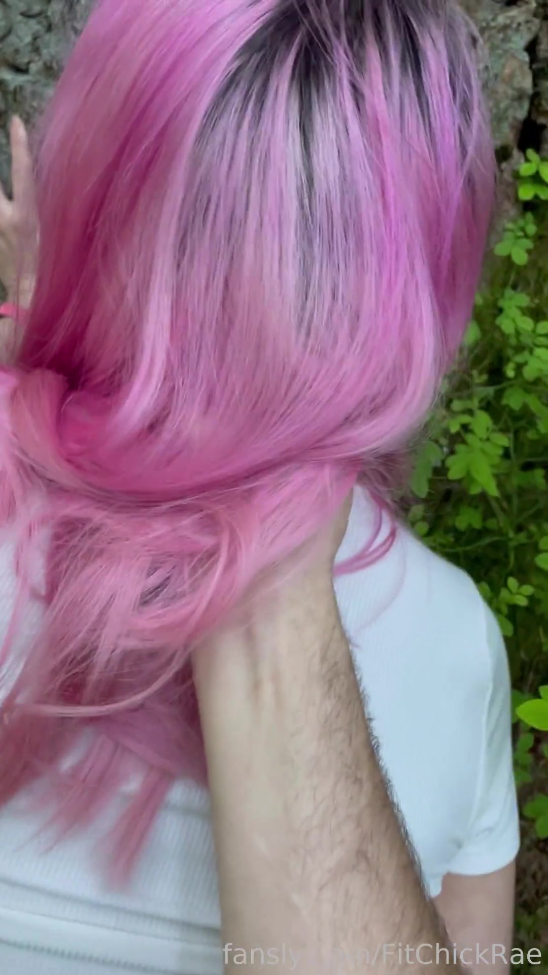 Brand New POV Quickie In The Forest