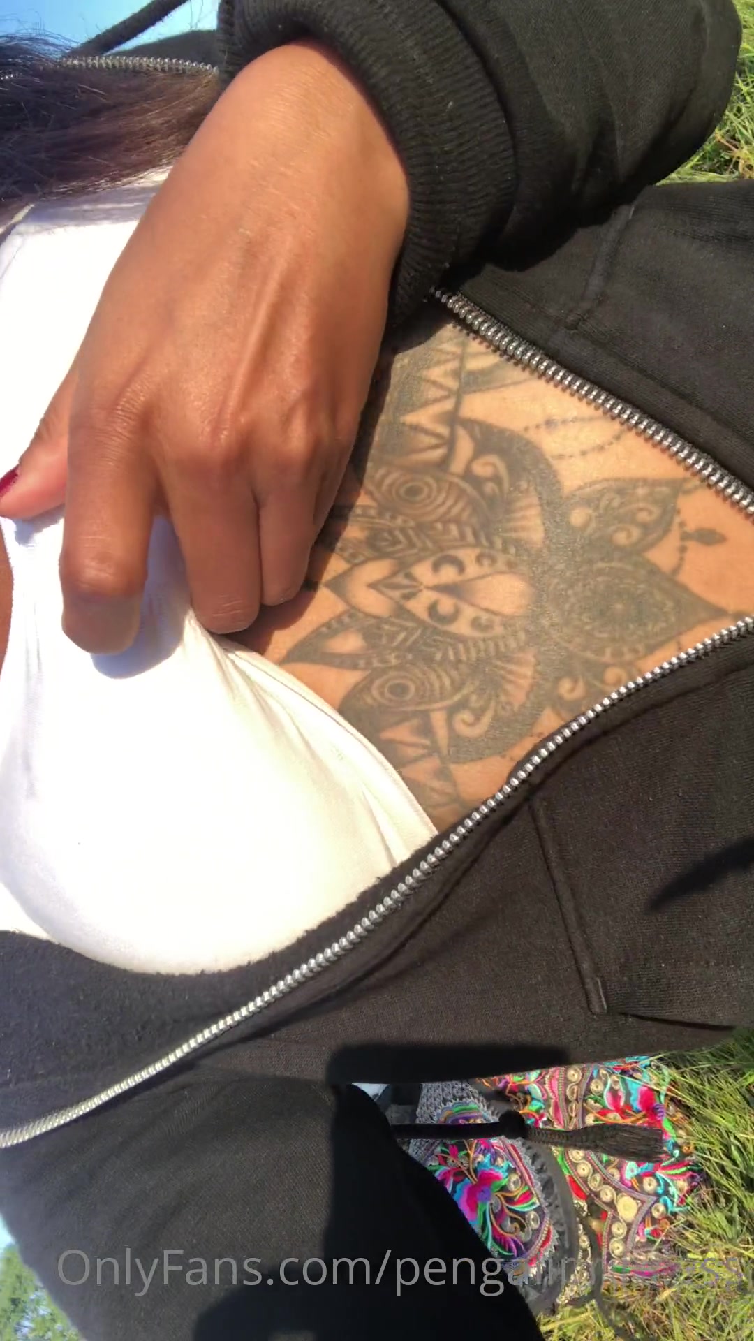 Look At Them Titties Glowing In The Sun