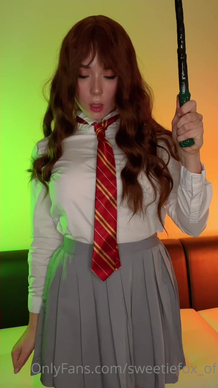 Hermione Is Practicing A New Magic Spell