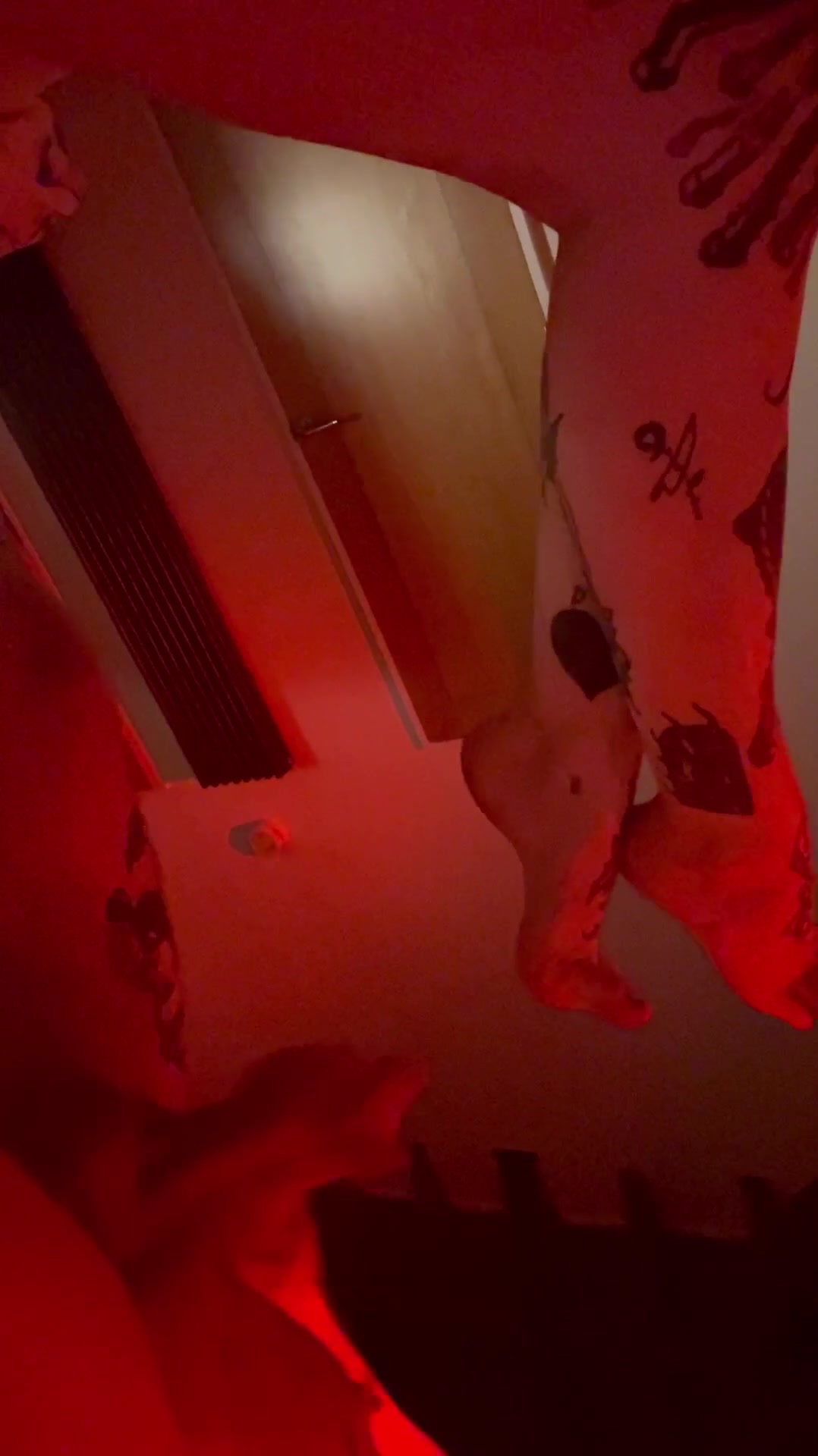 Bad Lighting... But Here's Me Letting Him Cum On My Pussy & Then Making Myself Cum By Rubbing It Into My Clit Immediately After