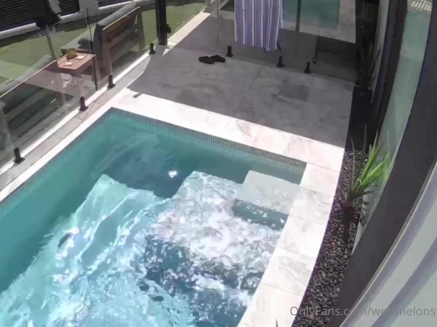 Security Cam Footage Of My Naked Morning Dip In The Pool