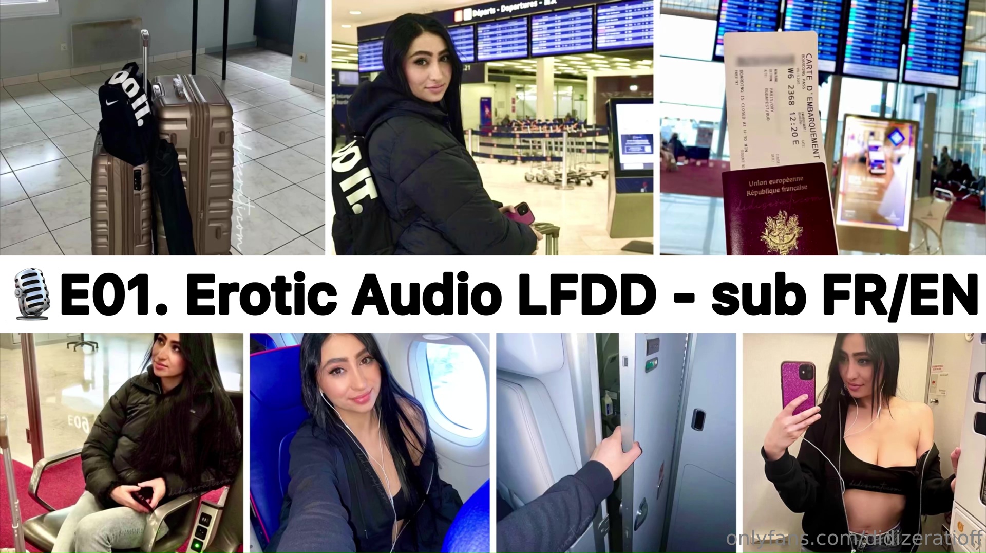 E01. Erotic Audio Lfdd : "Coit Dans Les Toilettes De L'avion"