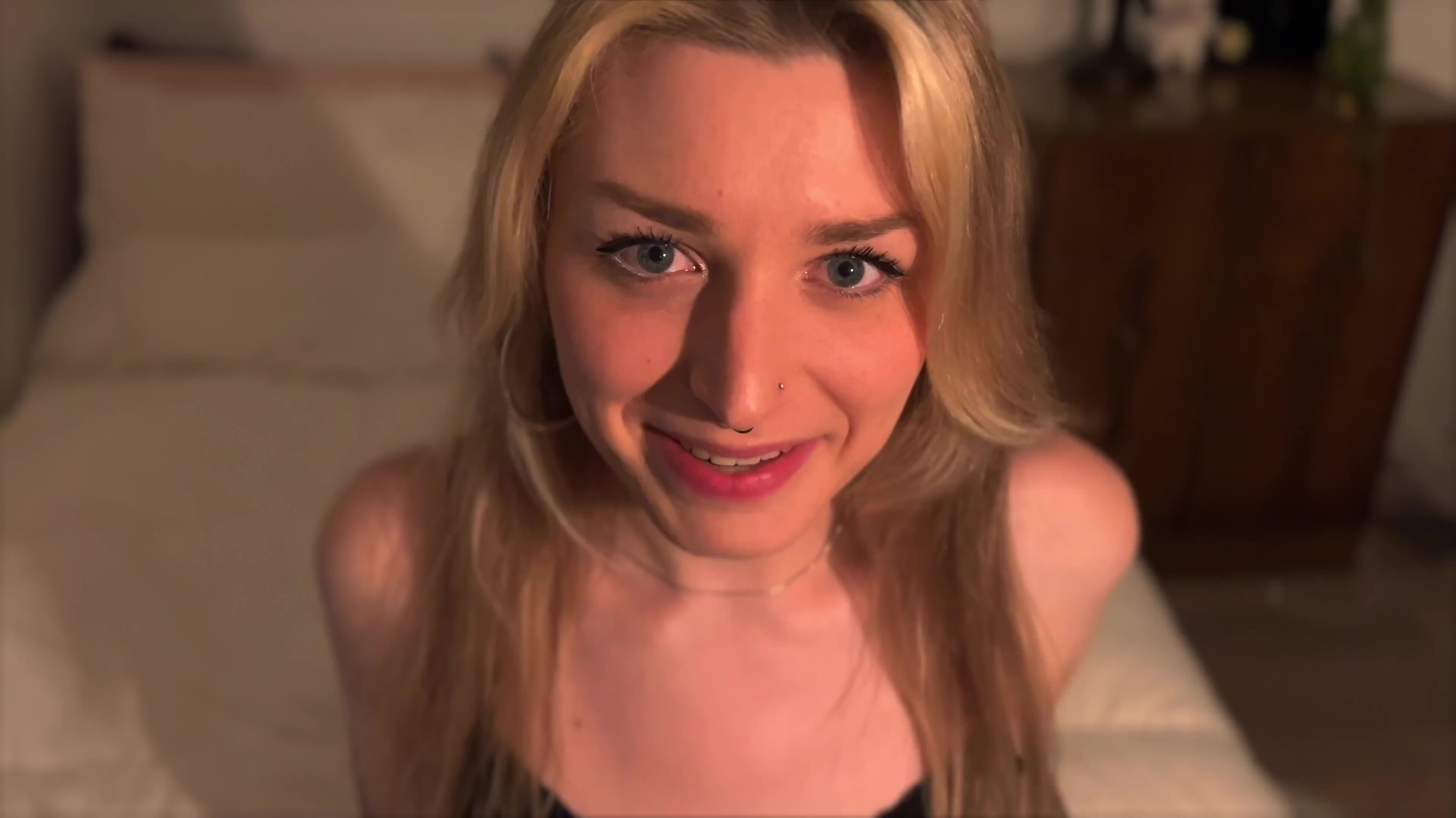 (JOI) Trans Girl At A House Party Makes You Cum On Her Dick In The Guestroom I Wanna Have Some Naughty Fun Here B4 I Take You Back To My Place For Something More... You Can Stroke It, I'll Even Suck It, Just Don't Cum Until The End