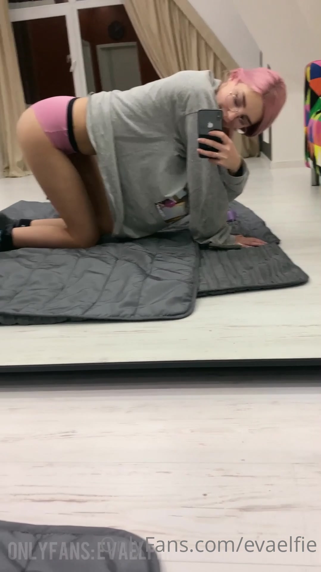 Doing Sports In Panties