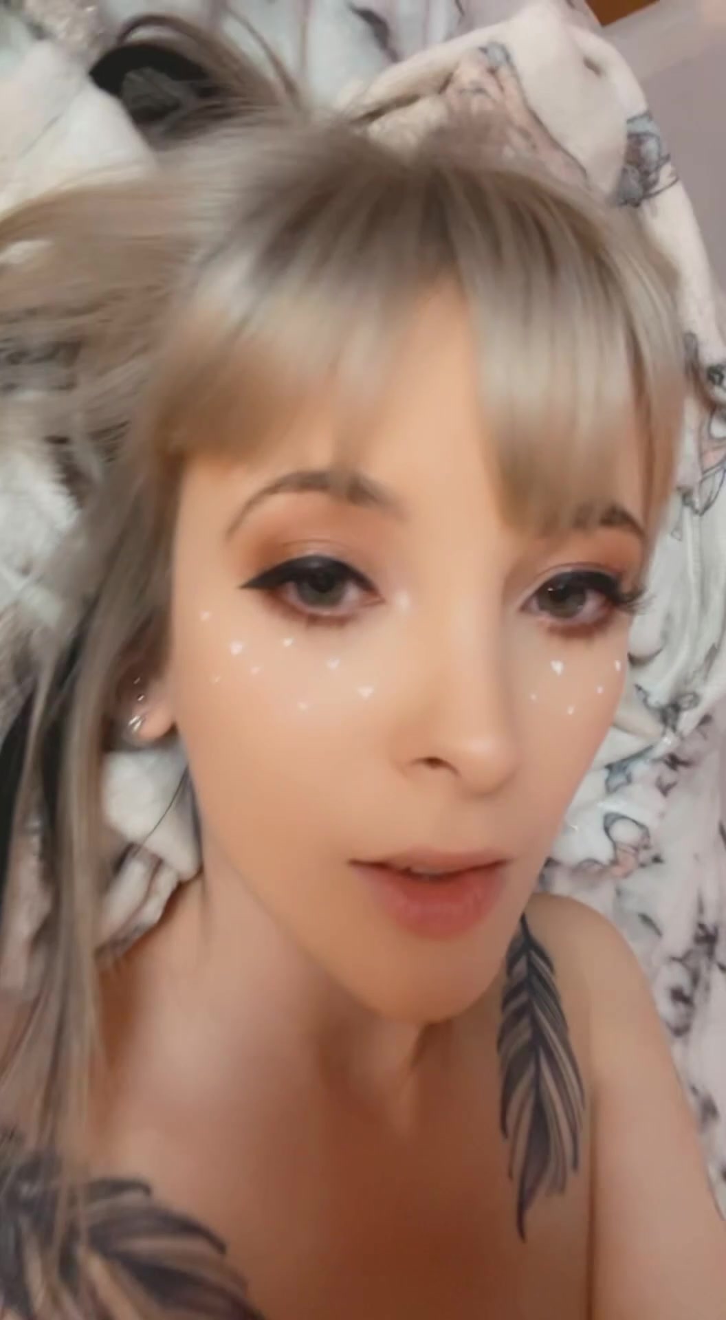 Cum Pouring Down On To My Little Tits