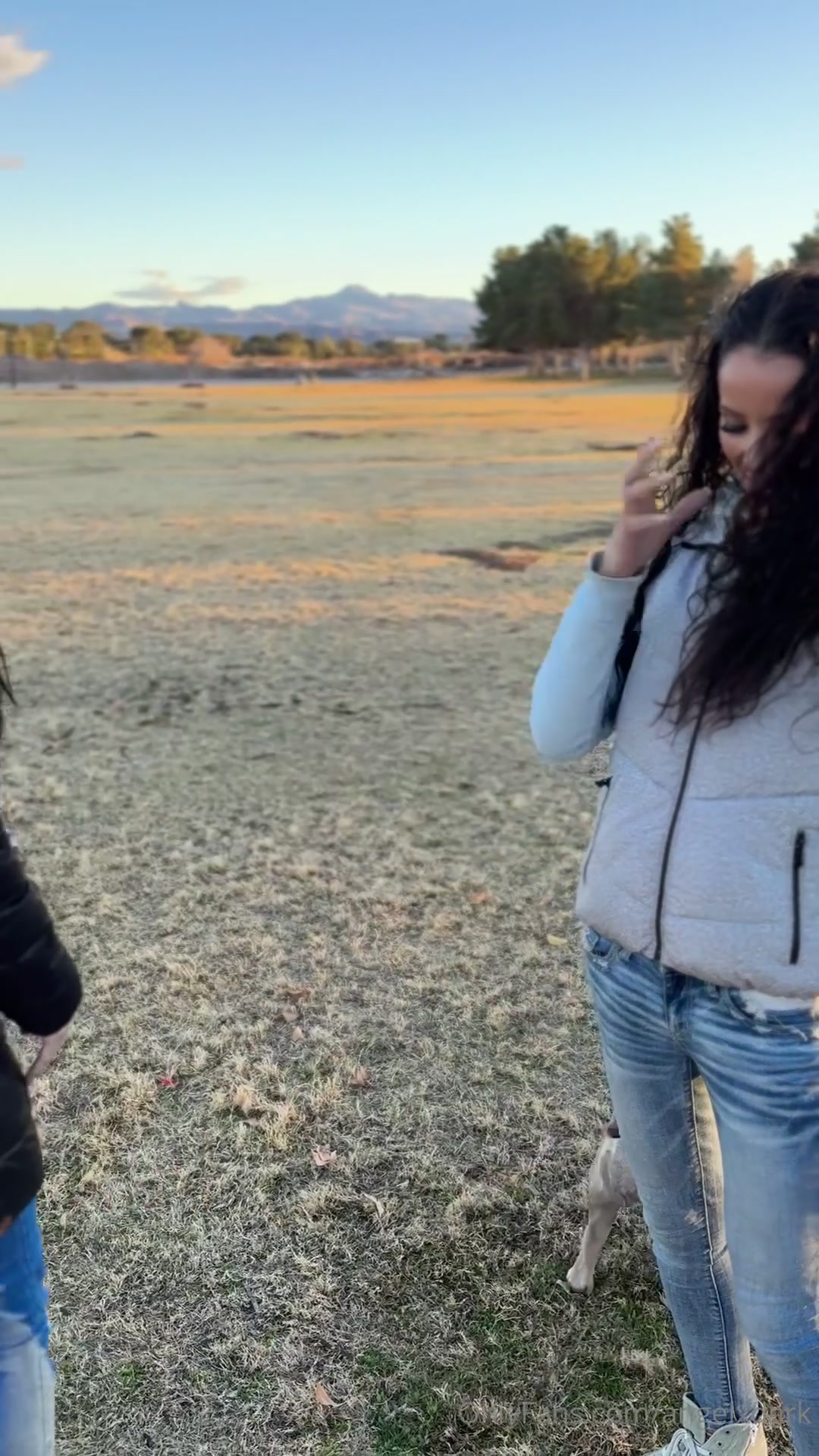 So On My Walk With @Jenniferdark, My Dog Decided To Take Her Sister And Me Out 2/4