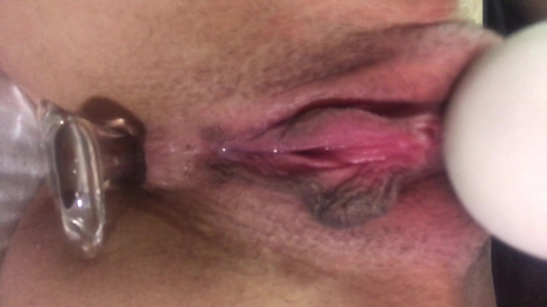 New Video: More Pussy Twitching, Soaking Wet With Butt Plug