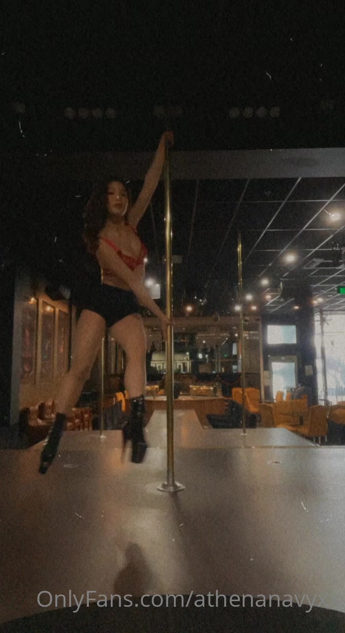 Athena Navy Pole Dancing