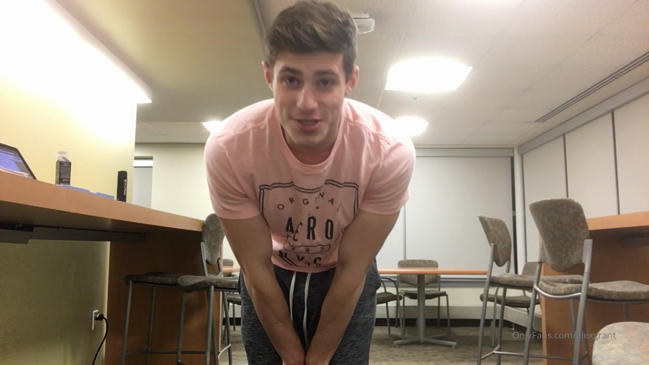 Flashback Friday! Me Jerking Off And Cumming In The University