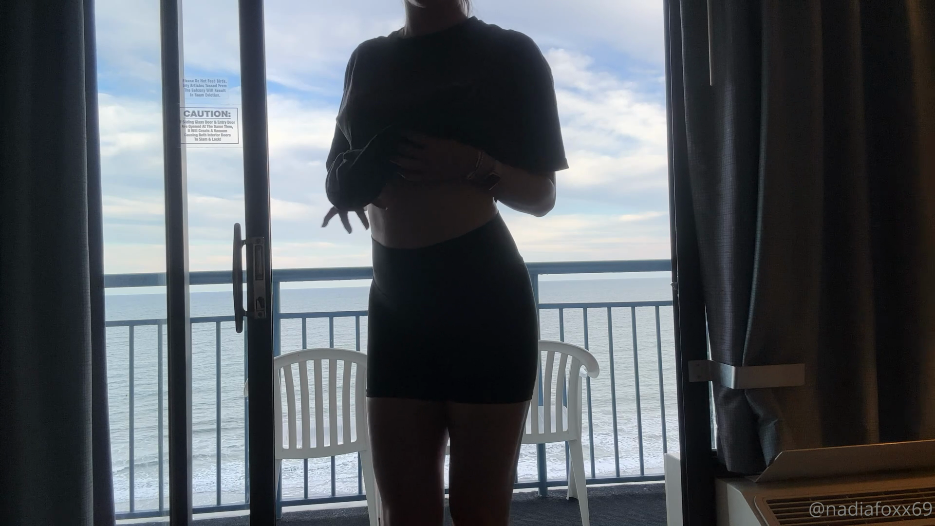 That Sweet Ocean Breeze Feels So Good On My Perky Nips