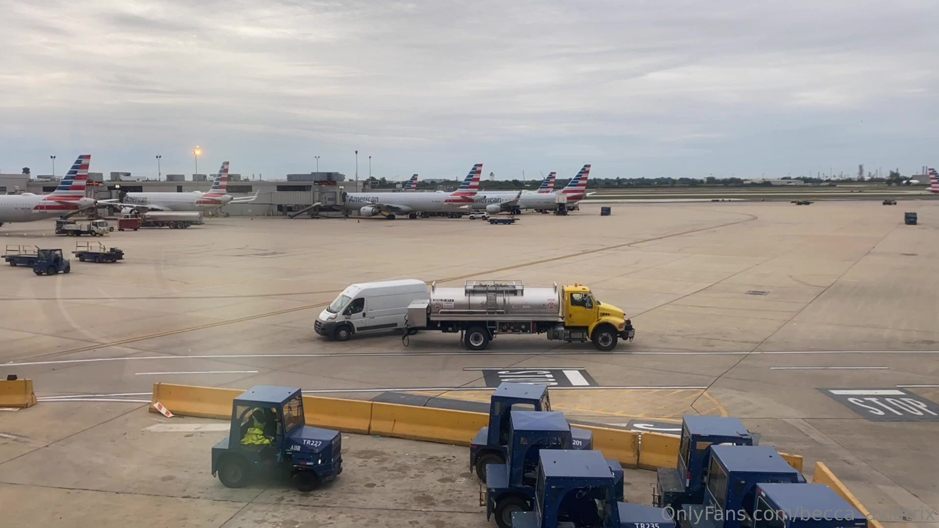 There's A Gracefulness To Airport Operations