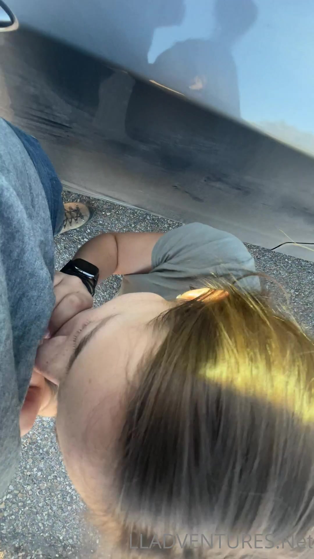 It's A Nice Public Blowjob On The Side Of The Road In Saskatchewan