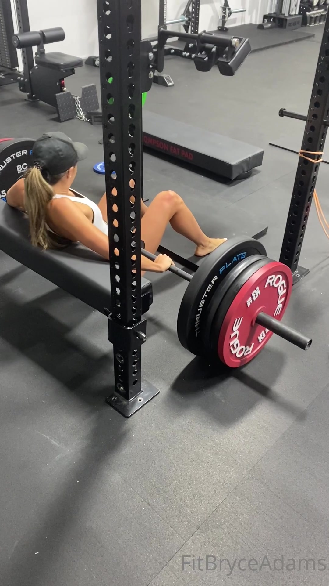 Gave A 425 Hip Thrust A Good Shot Totally Cold!