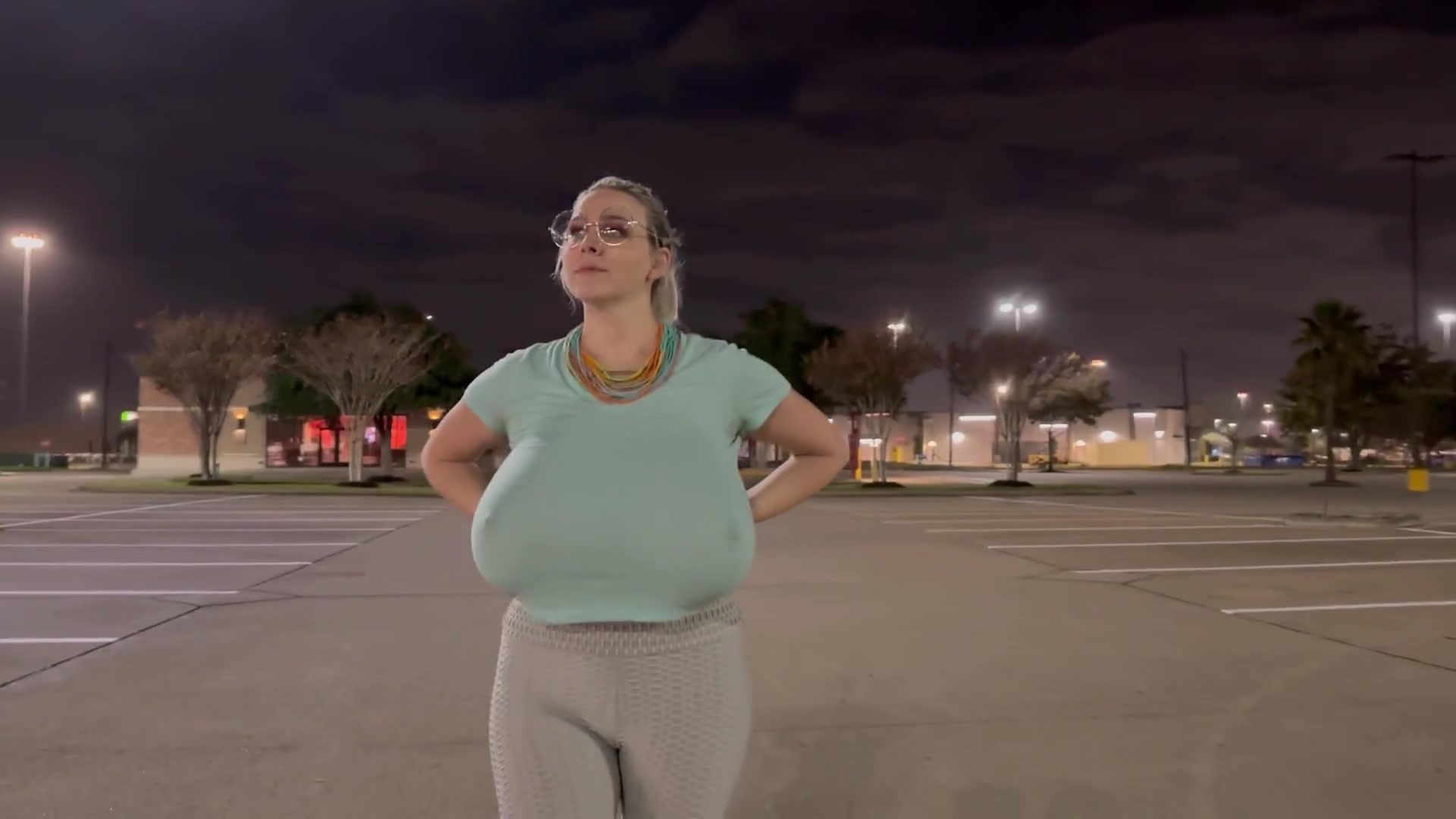 Public Outings: Oversized Breasts In The Shopping District