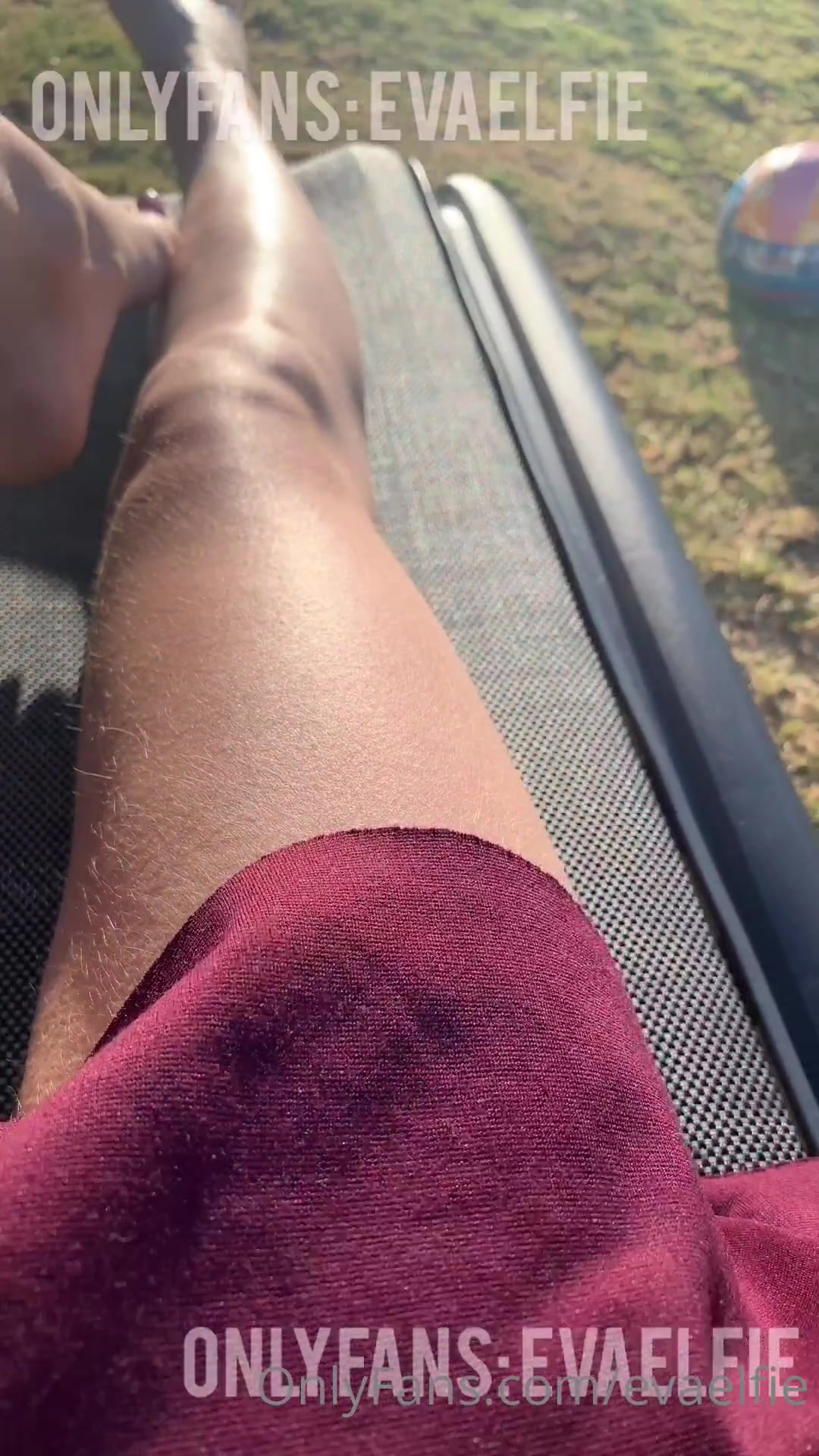 Relax With Sun And Playing With My Panties