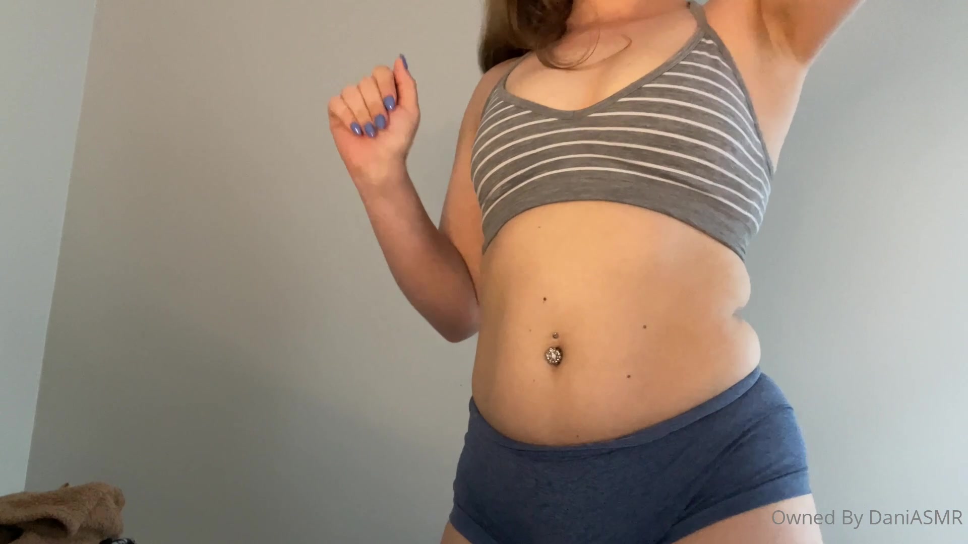 Friend Helps You Bandage A Cut On Your Upper Thigh