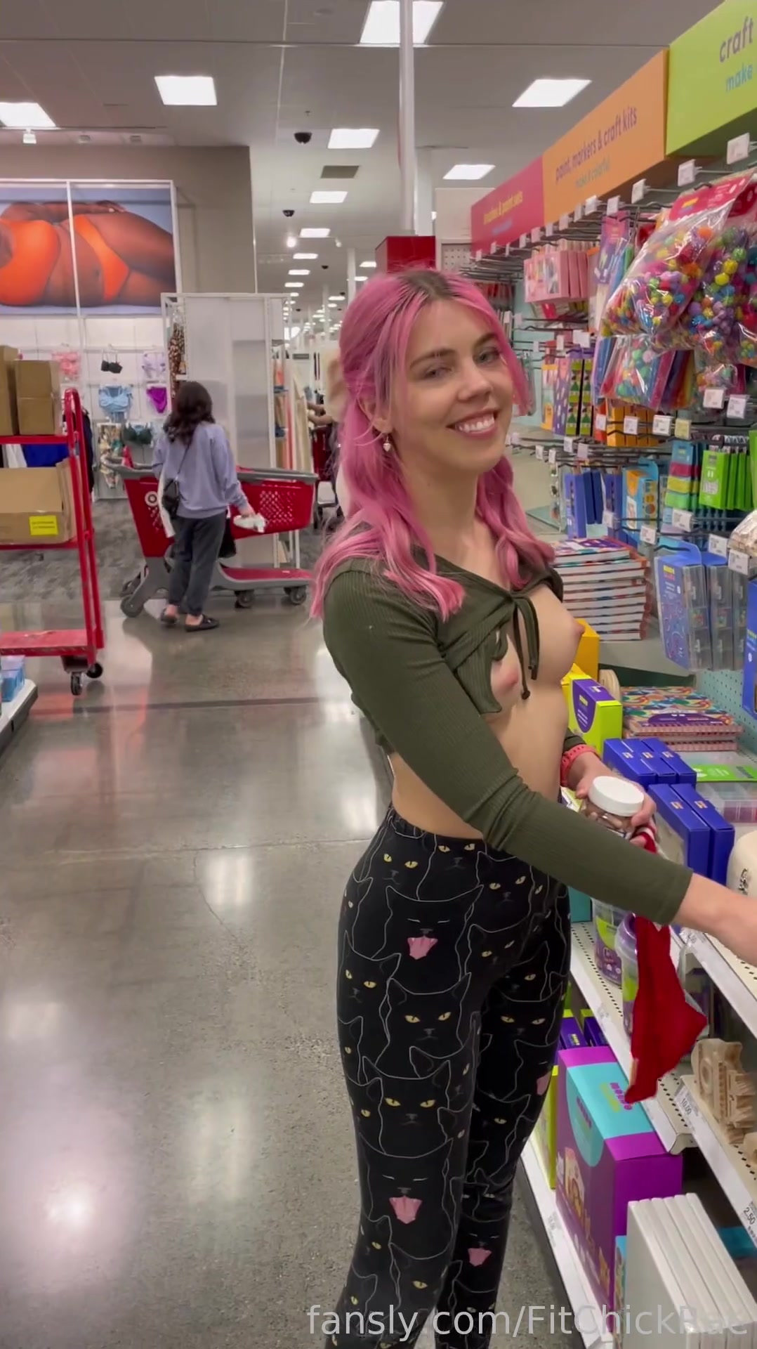 It Was A Busy Day At Target