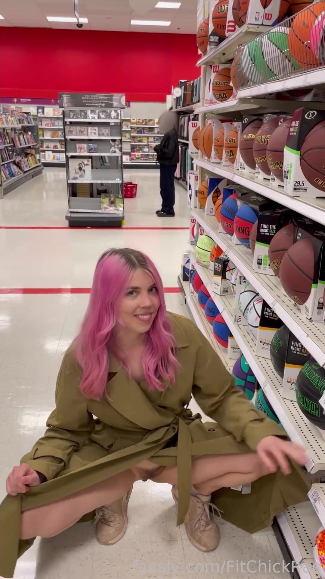 Flashing My Bush, Pussy And One Boob! Haha :)