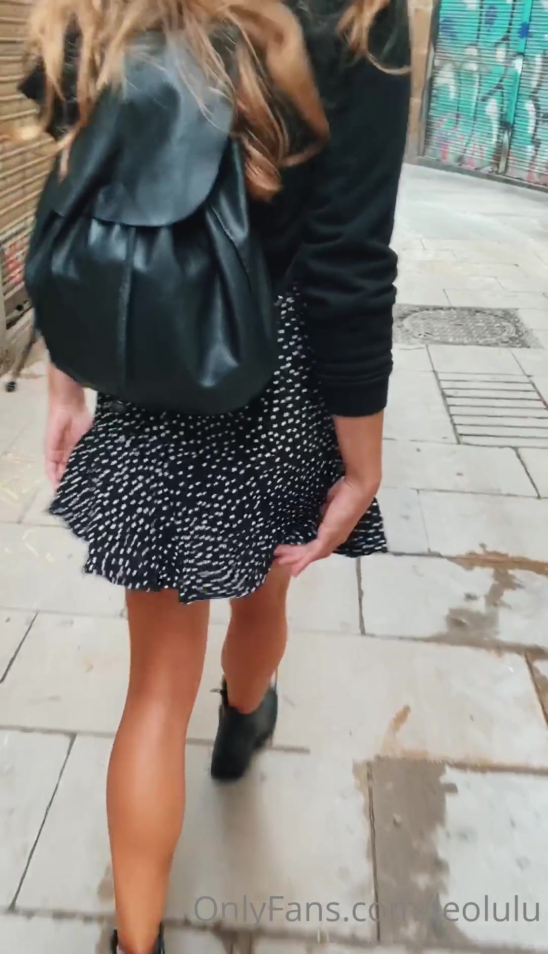 Casually Flashing My Ass N Boobs Next To The Policia Don't Tell Anyone