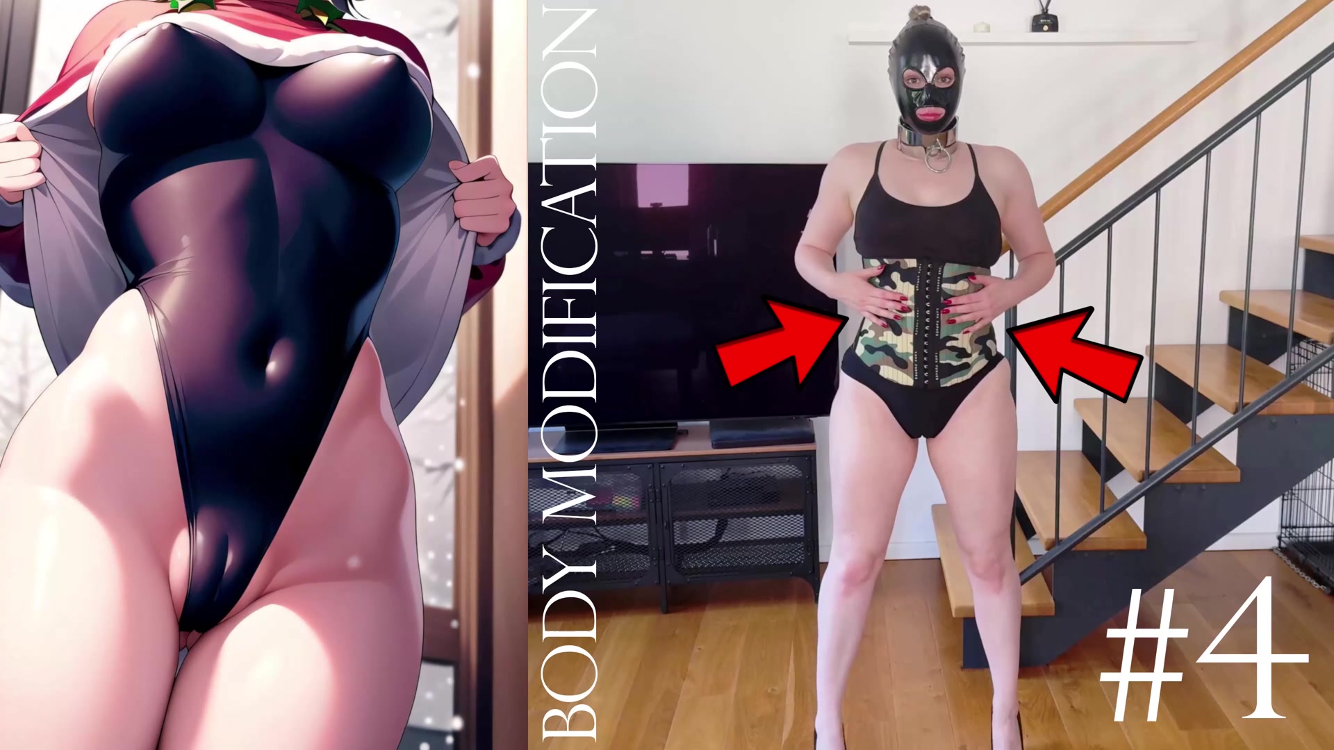 Body Modification: Waist Training #4 ⏳