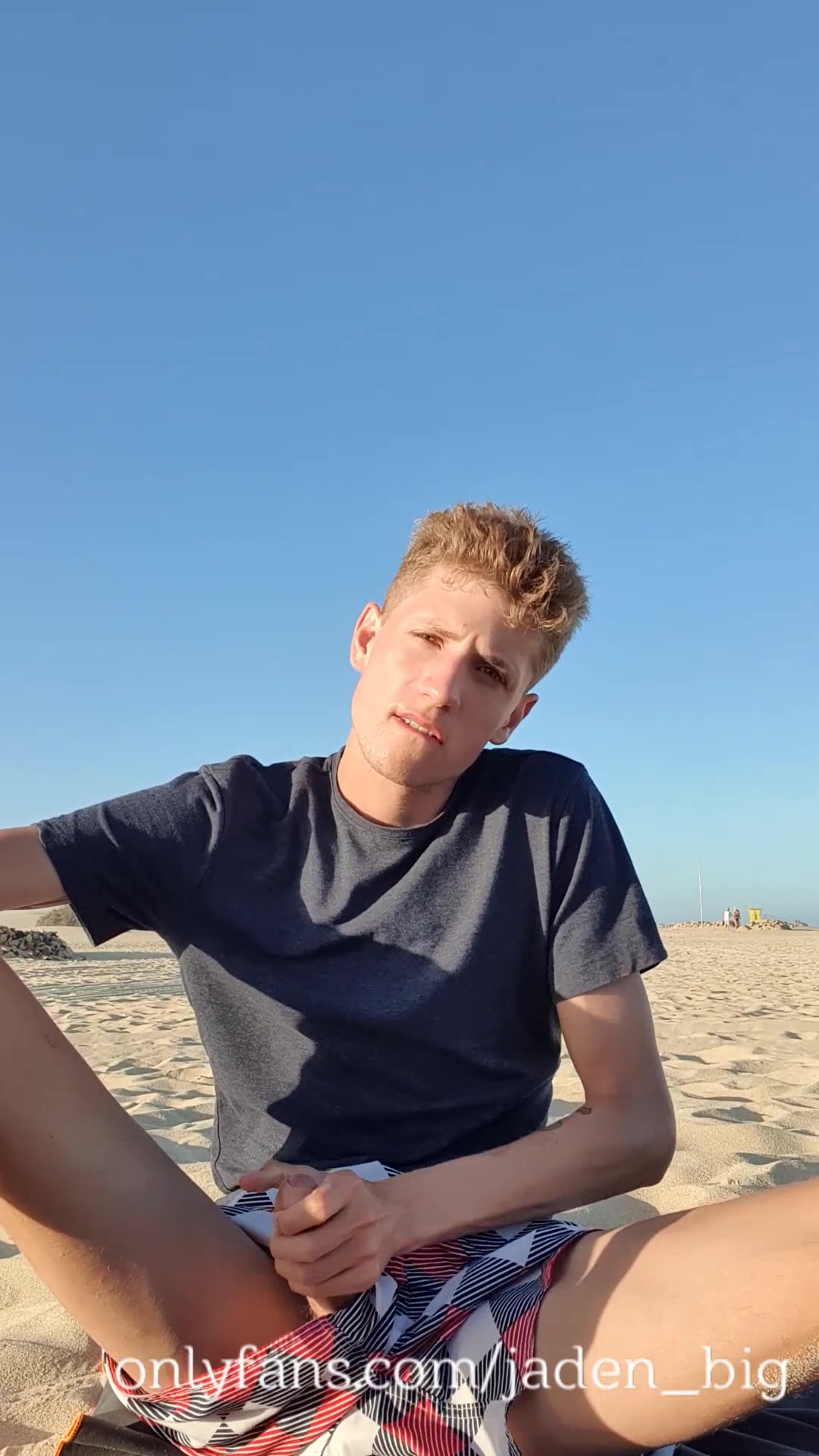 Sunset, Beach 'N Cum. Can't Think Of A Better Combination