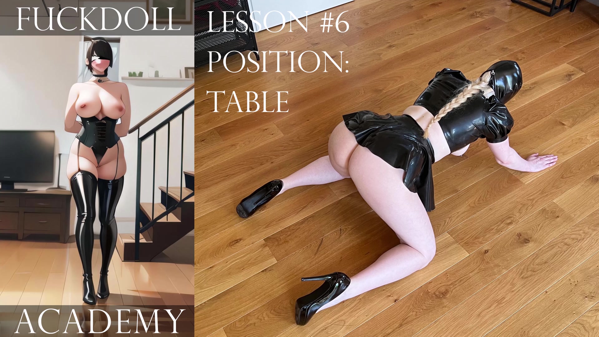 Fuckdoll Academy - Lesson #6 Position Training: Table
